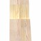 Ekena Millwork Portland Rough Sawn Timber Gable Bracket, Douglas Fir, 48"W x 12"H x 6"D x 6"F, 6/12 Pitch GBW048X12X0606POR00RDF - alternate 2